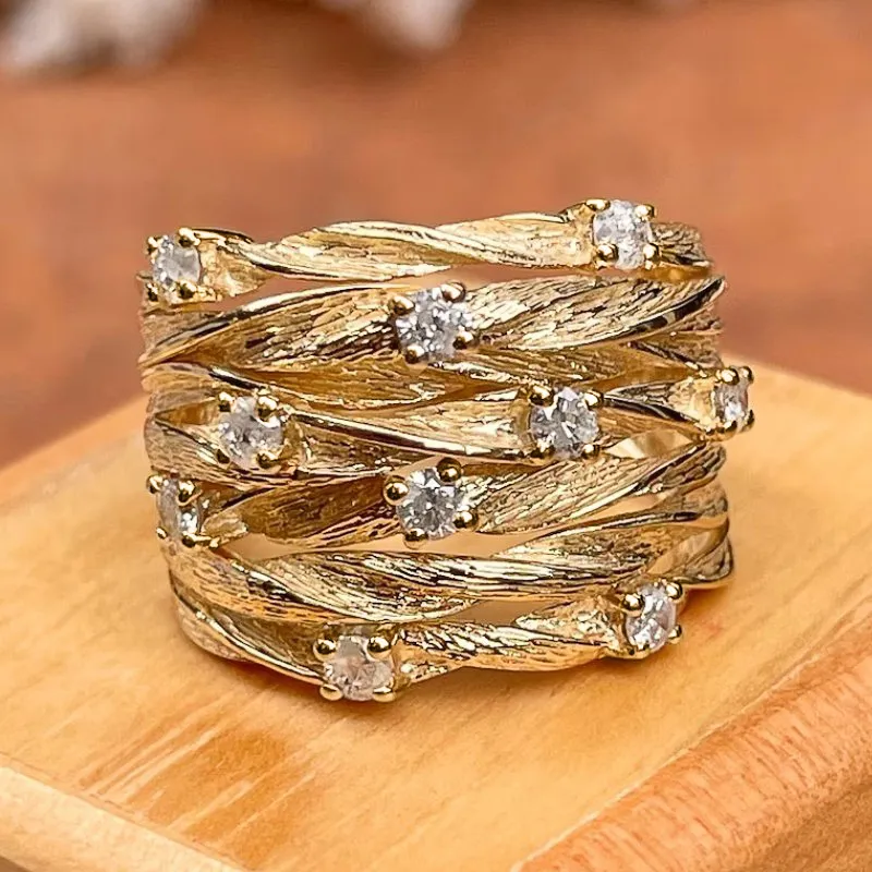 Vera™ - Vintage Gold Ring