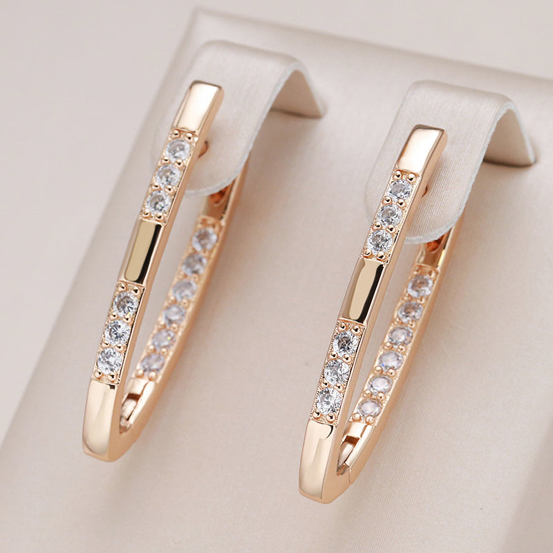 Josie™ - gold-plated long earrings