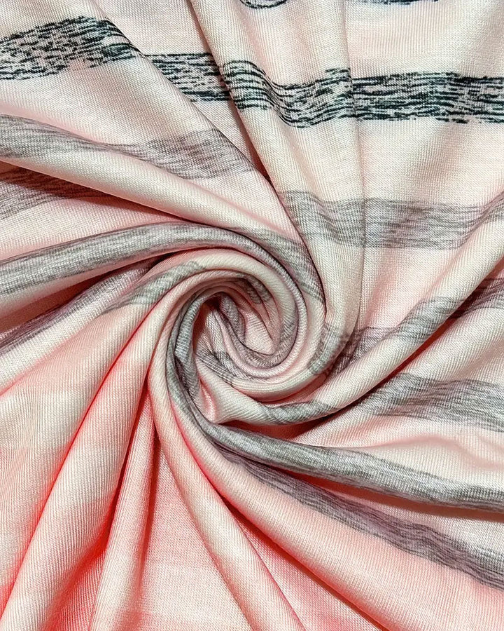 Kellie™ - Striped Short Sleeve Round Neck T-Shirt