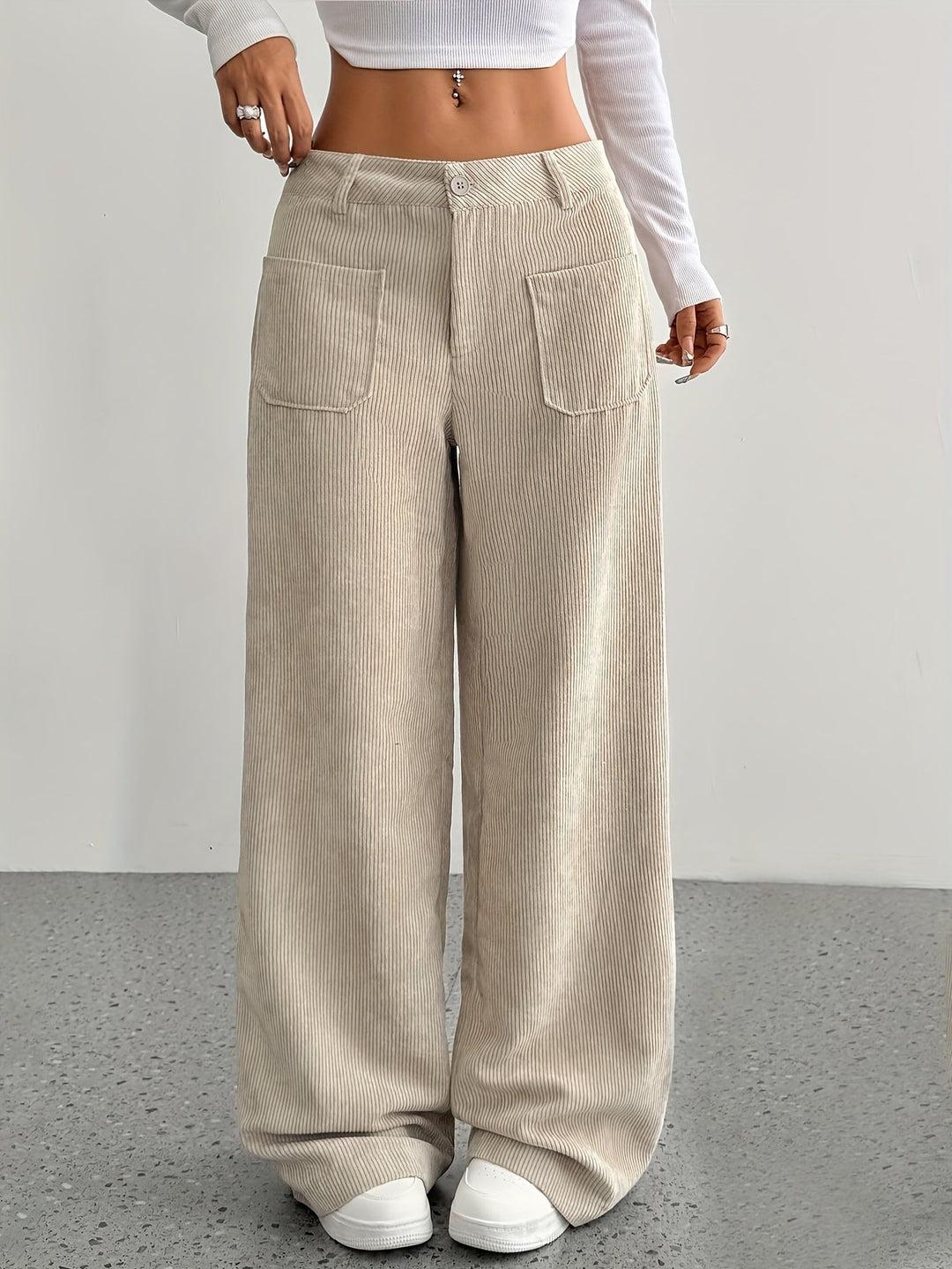 Tina™ Wide Corduroy Jeans
