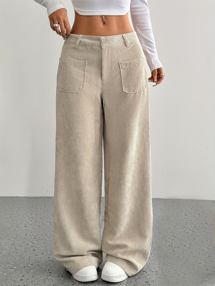 Tina™ Wide Corduroy Jeans