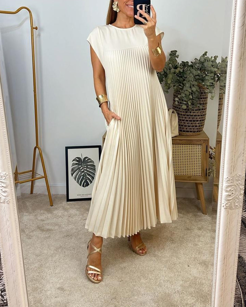 Valeria  – Pleated Dress