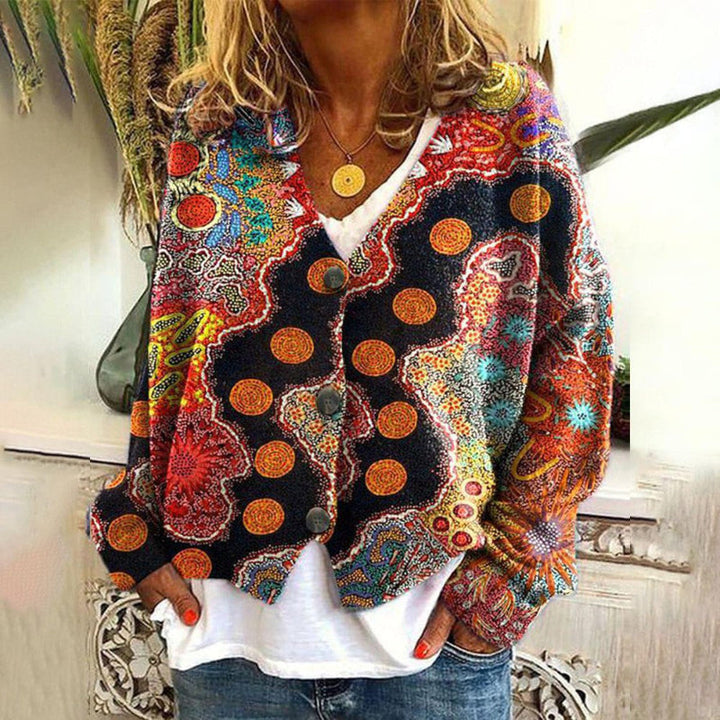 Zaria | Colorful, Comfortable Knitted Sweater