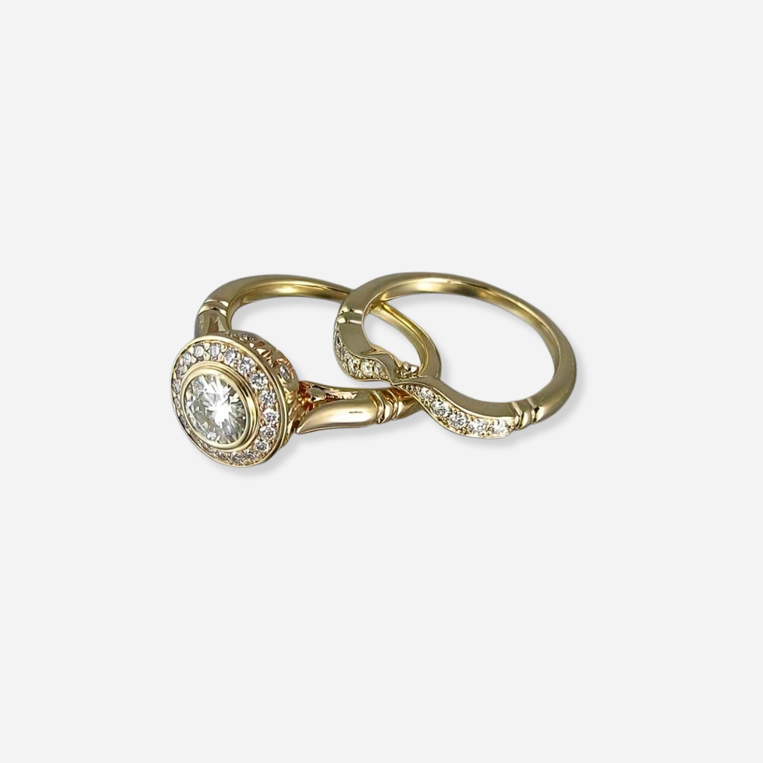 Angelique™ | Vintage Ring with Zirconia