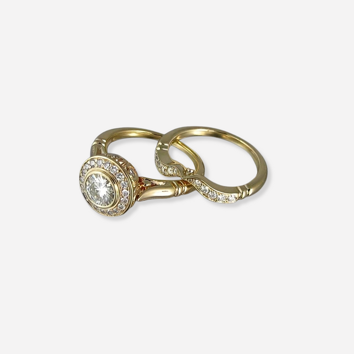 Angelique™ | Vintage Ring with Zirconia