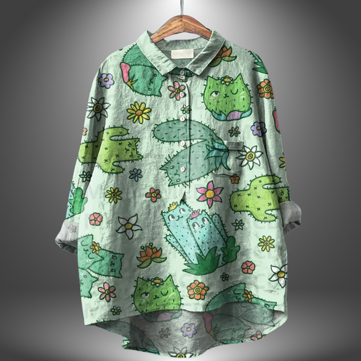 Luiza™ | Stylish Floral Women's Shirt