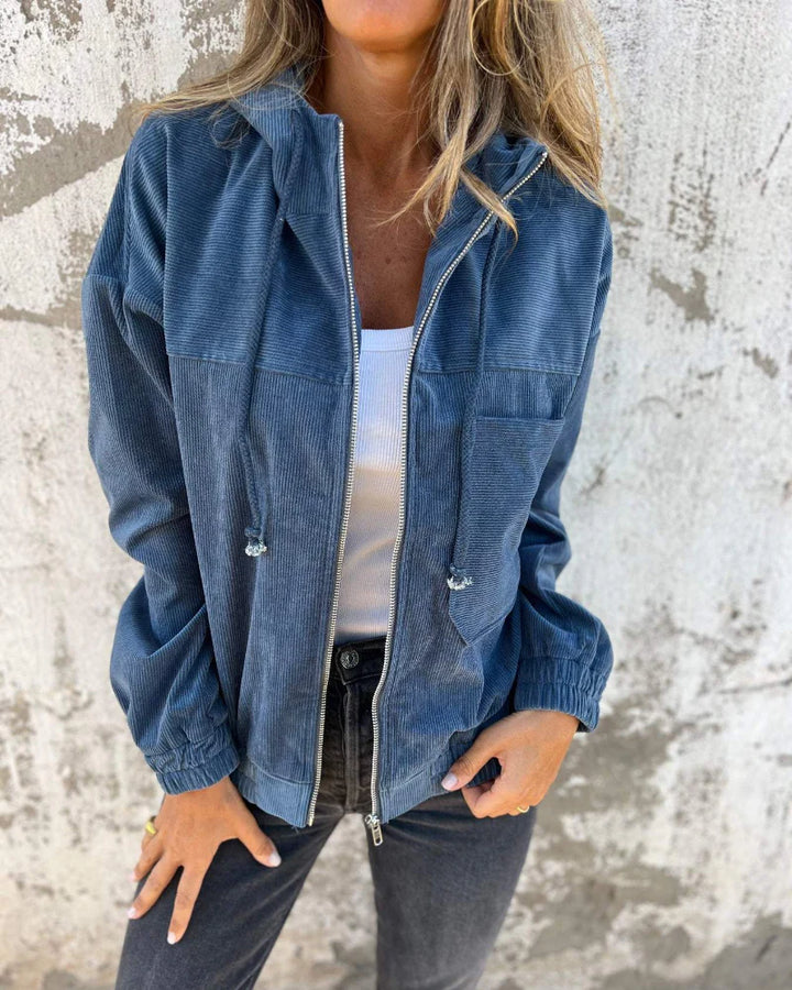 Veronika | Zip-Up Hooded Jacket