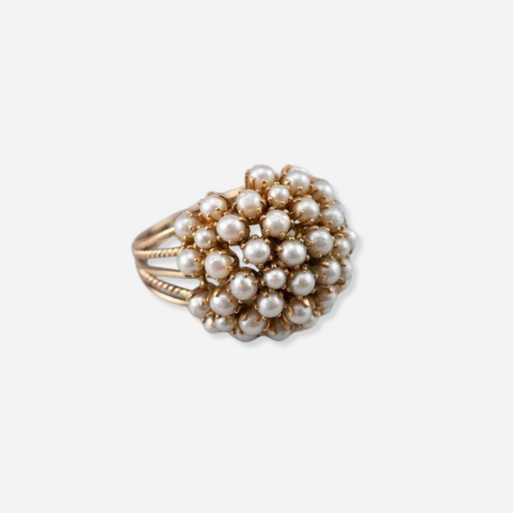 Zola™ | Ring with Inlaid Pearl