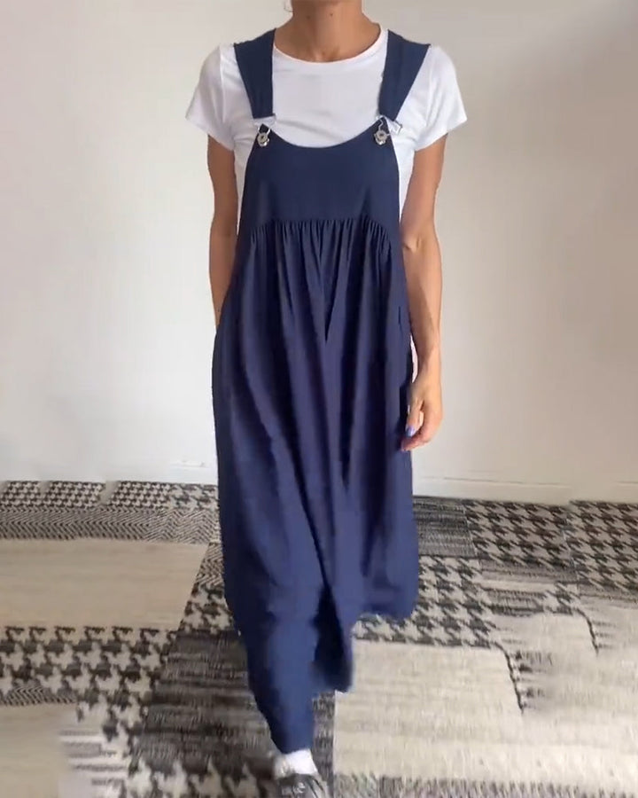 Francesca™ | Casual Dress with Suspenders