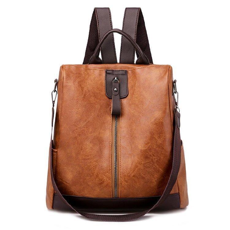 Maria™ | Harper's Versatile Leather Backpack