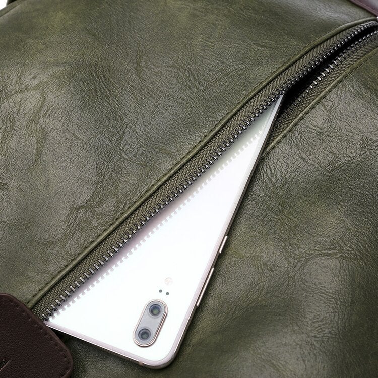 Maria™ | Harper's Versatile Leather Backpack