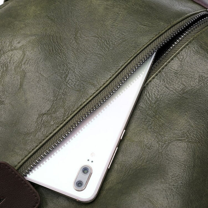 Maria™ | Harper's Versatile Leather Backpack