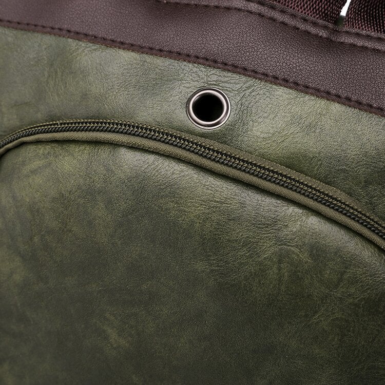 Maria™ | Harper's Versatile Leather Backpack
