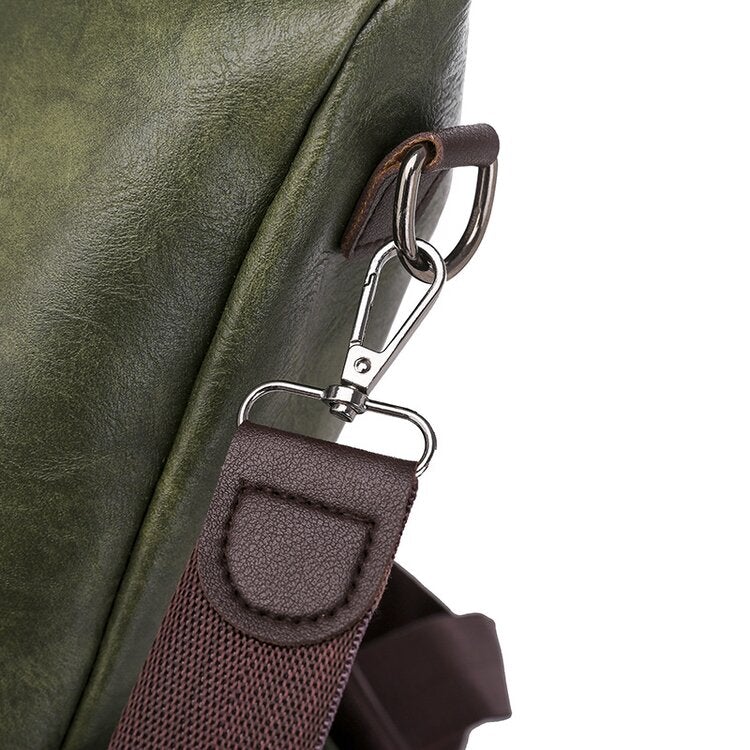 Maria™ | Harper's Versatile Leather Backpack
