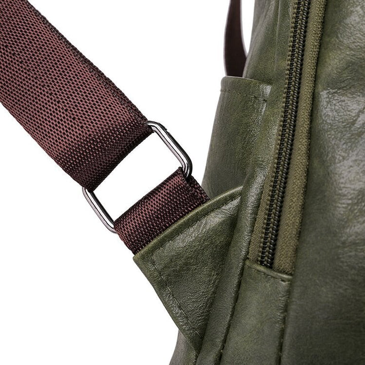 Maria™ | Harper's Versatile Leather Backpack
