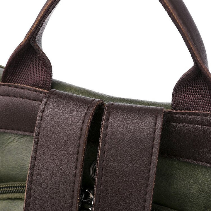 Maria™ | Harper's Versatile Leather Backpack