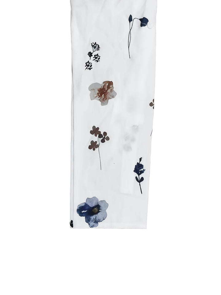 Amy | Luxe Floral Print Dress