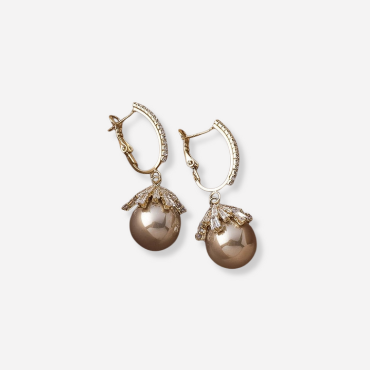 Lucy™ | Malia Drop Earrings with Pearl