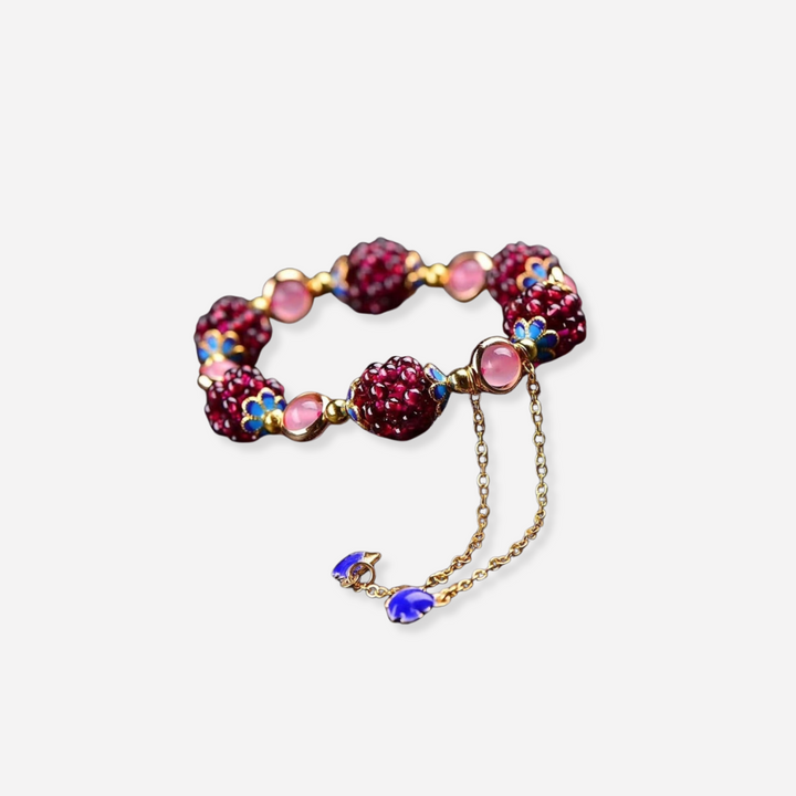Berry™ | Stone Bracelet with Charms
