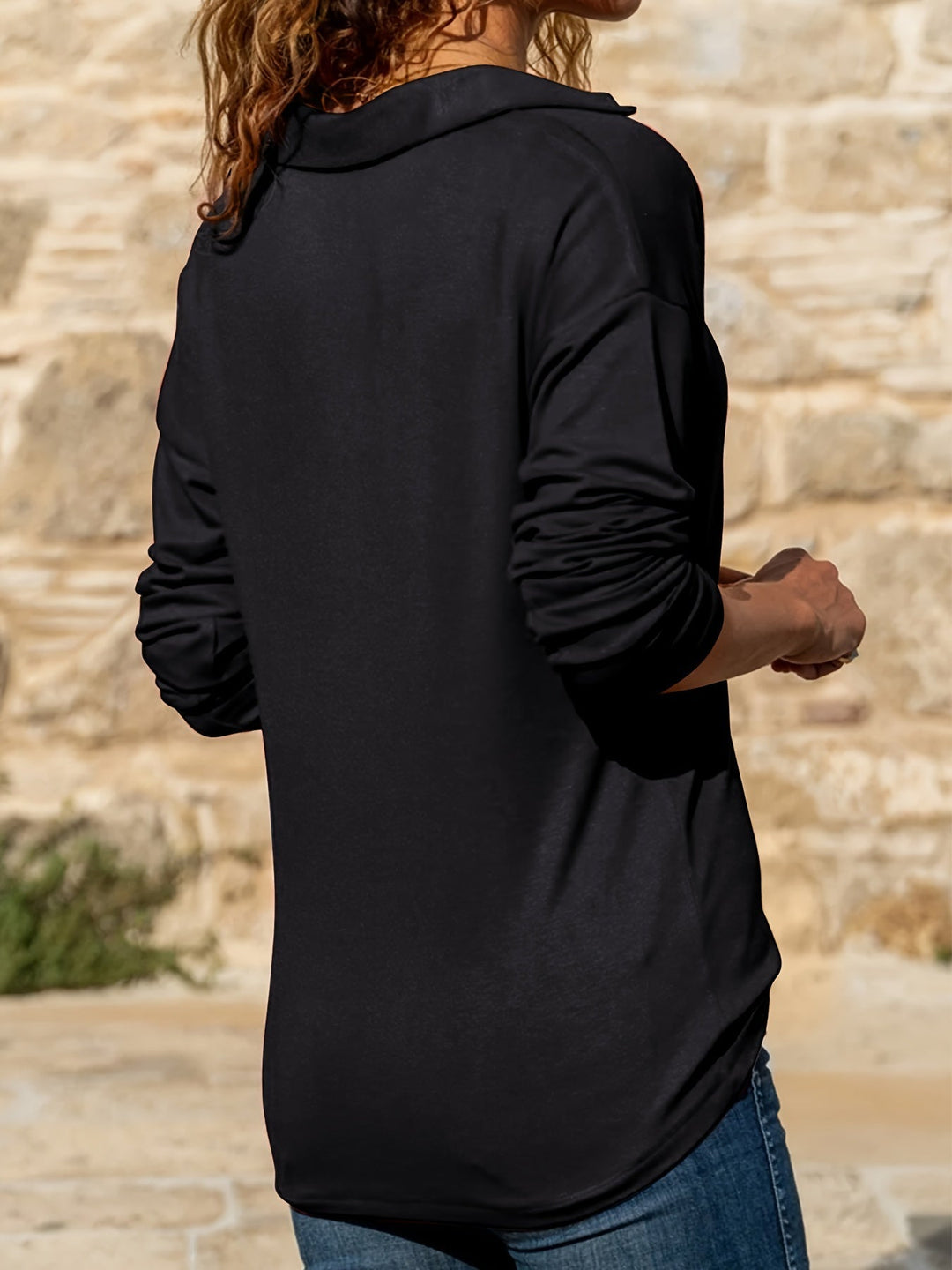 Charlene™ | Chic Long Sleeve Top