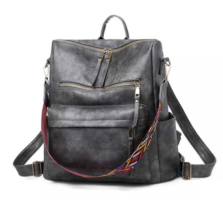 Elisa™ | Elegant Leather Backpack