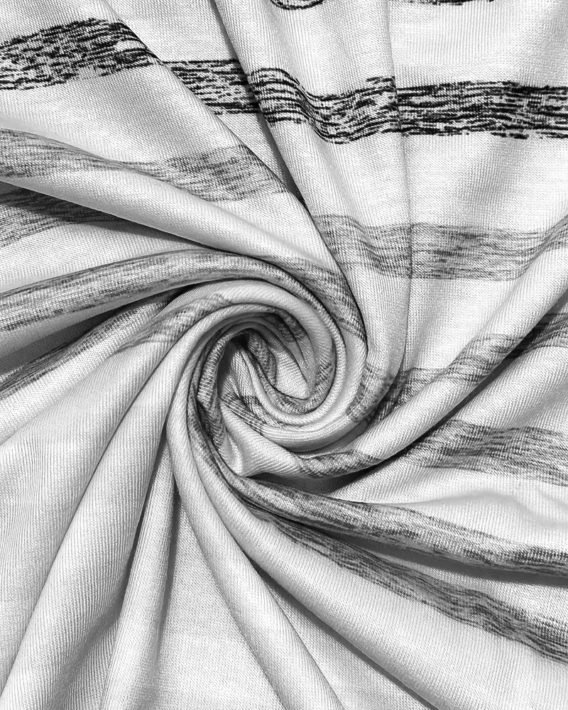 Kellie™ - Striped Short Sleeve Round Neck T-Shirt