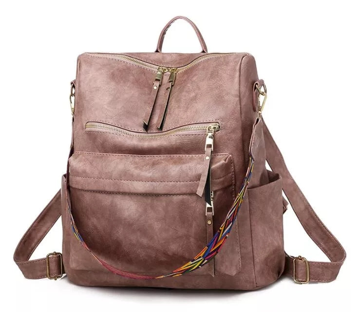 Elisa™ | Elegant Leather Backpack
