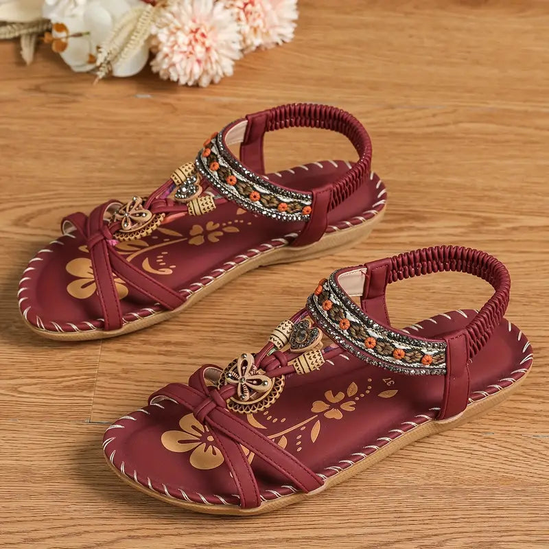 Kyra | Butterfly Flat Sandals