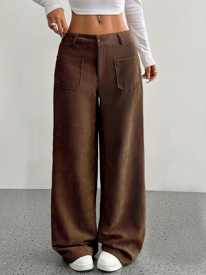 Tina™ Wide Corduroy Jeans
