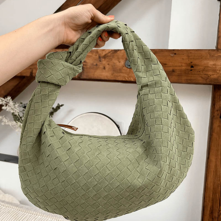 Harper™ - Large braided handbag