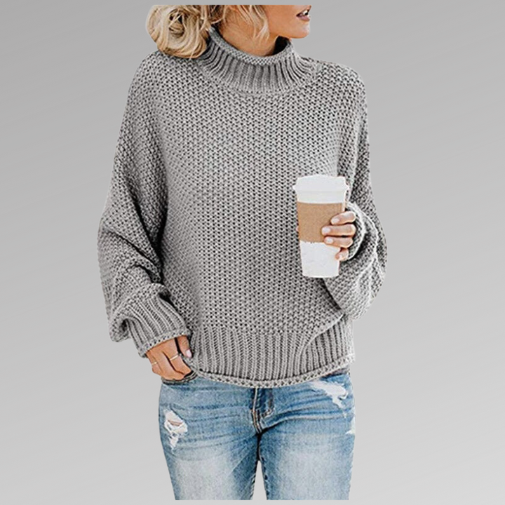 Temia | Cozy Knit Turtleneck Sweater