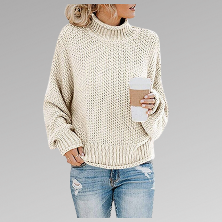 Temia | Cozy Knit Turtleneck Sweater
