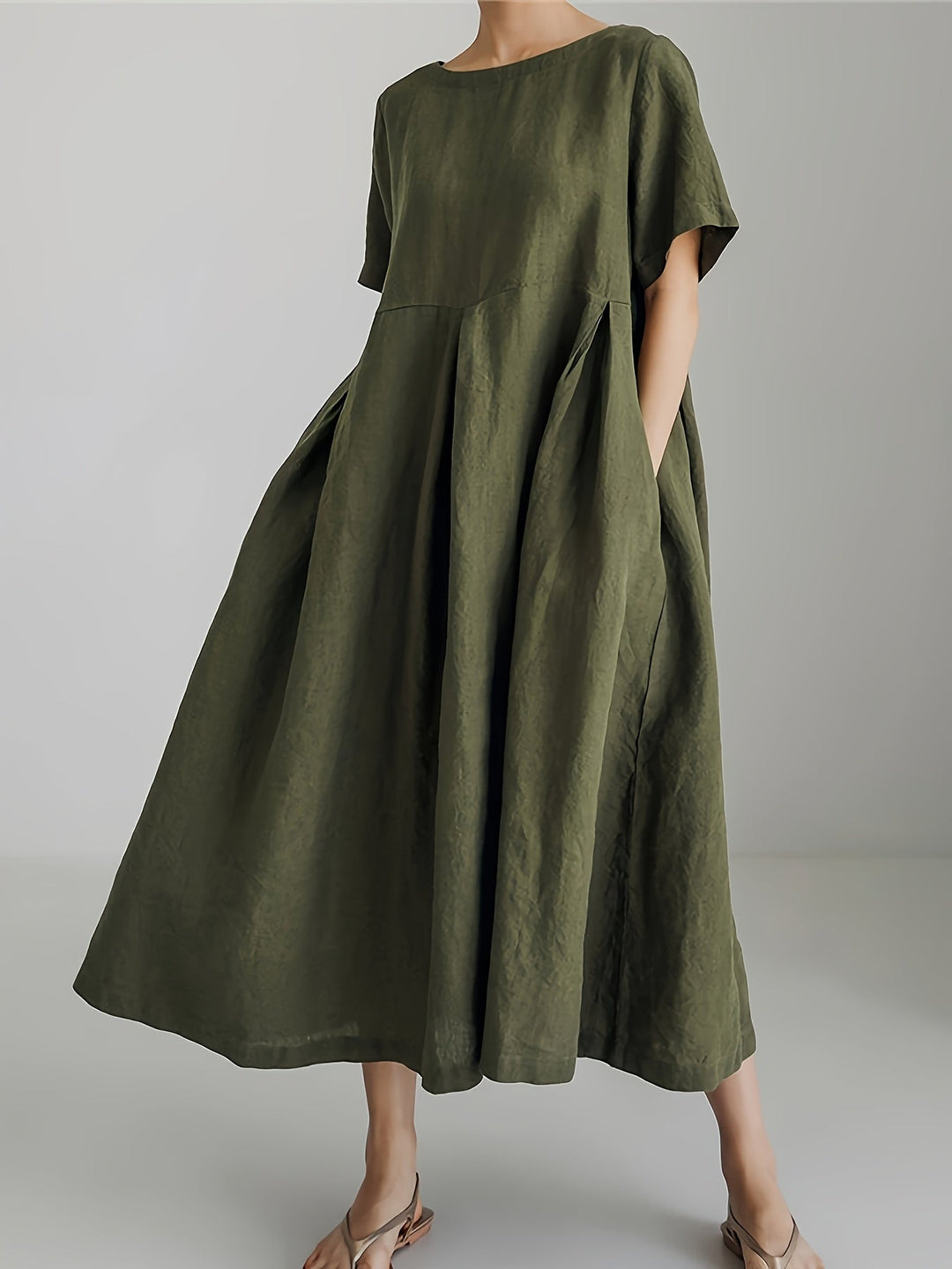 Juliette Elegance™ – Long linen dress