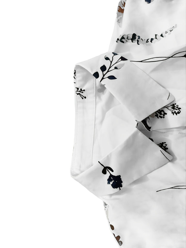 Amy | Luxe Floral Print Dress