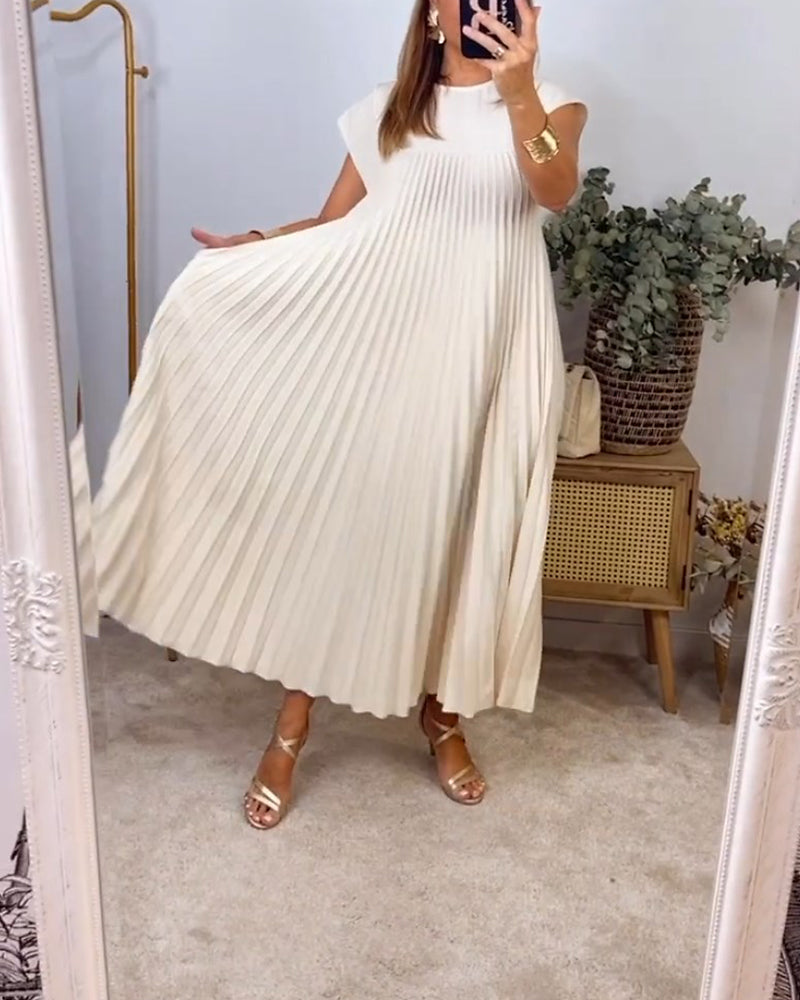 Valeria  – Pleated Dress