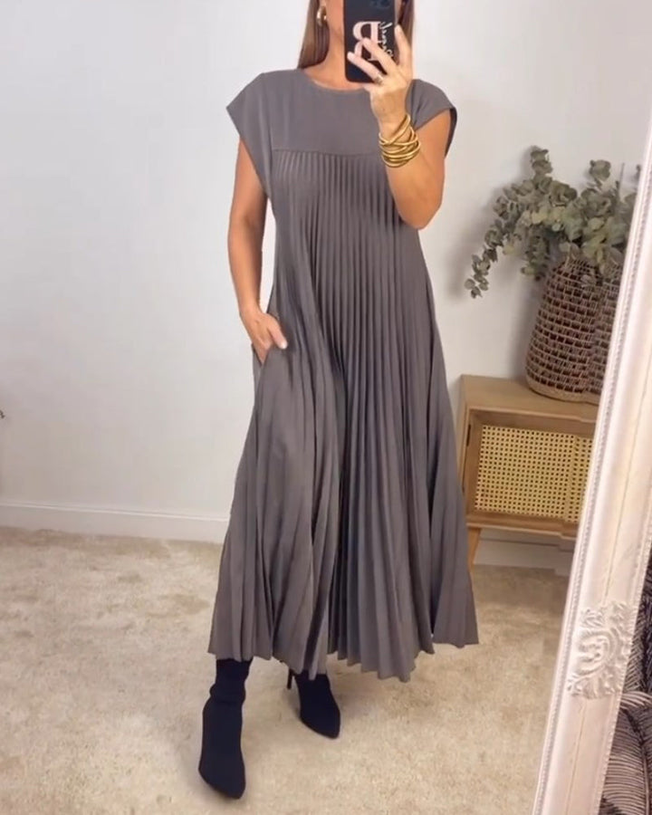 Valeria  – Pleated Dress