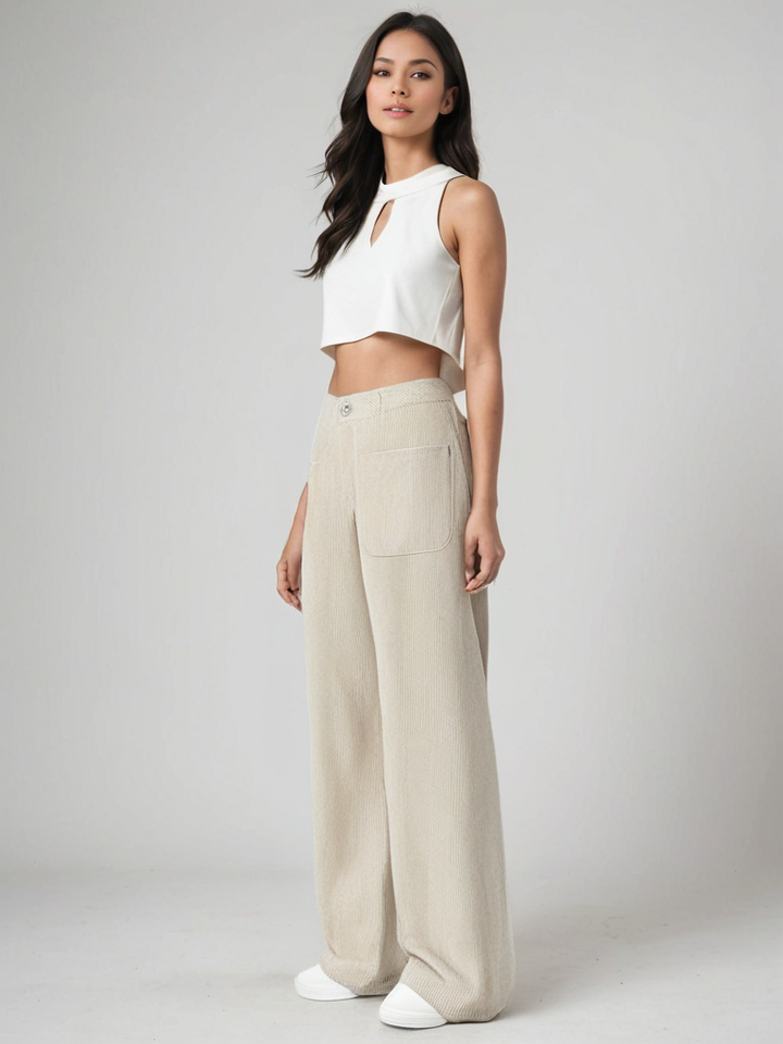 Tina™ Wide Corduroy Jeans