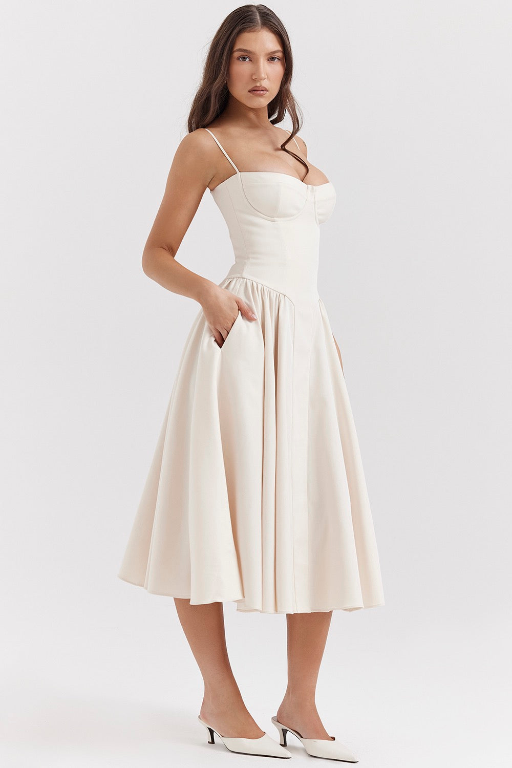 Chloe | Waist Shaper Sundress