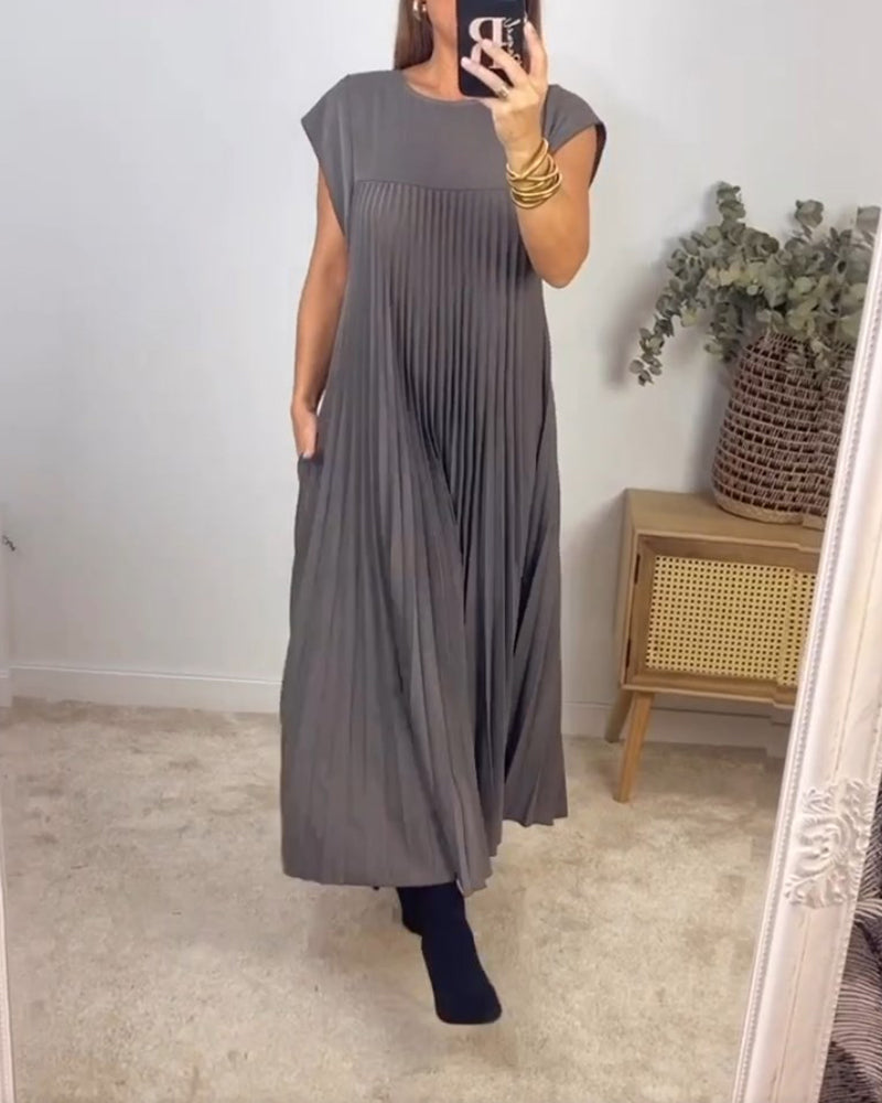 Valeria  – Pleated Dress