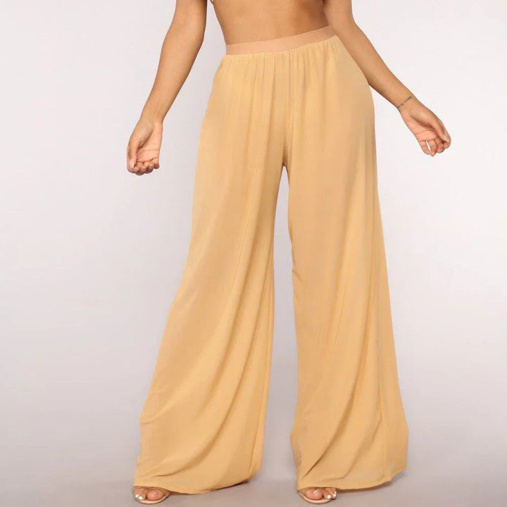 Catharina™ Sheer  Wide-Leg Pants