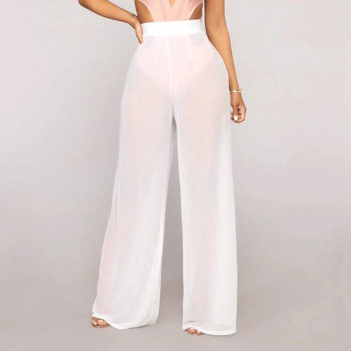 Catharina™ Sheer  Wide-Leg Pants