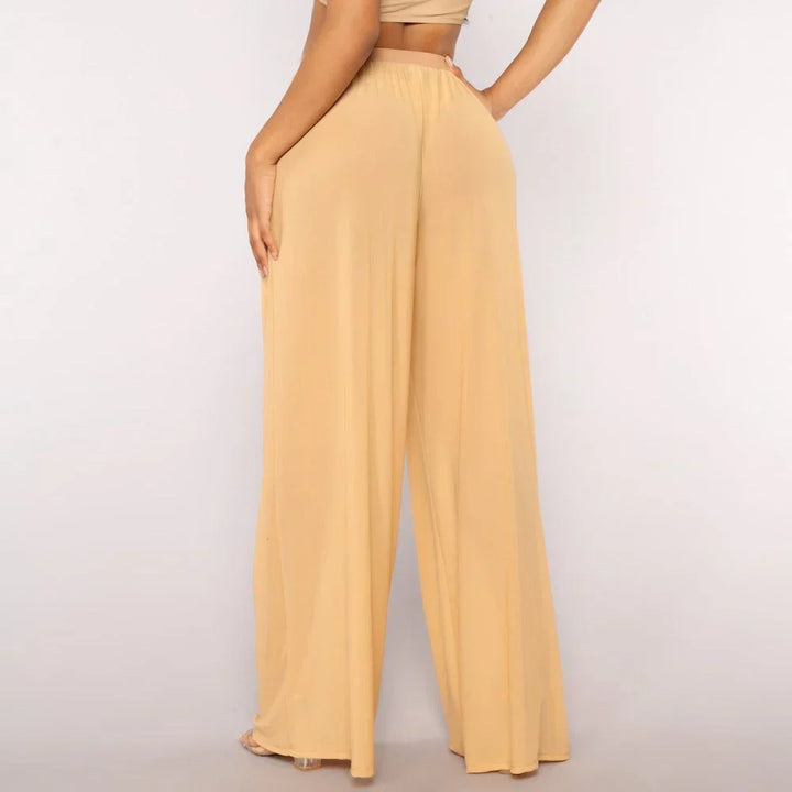 Catharina™ Sheer  Wide-Leg Pants