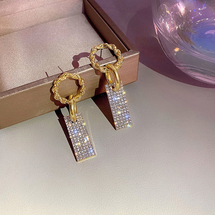 Jana™ -  gold-plated diamond earrings
