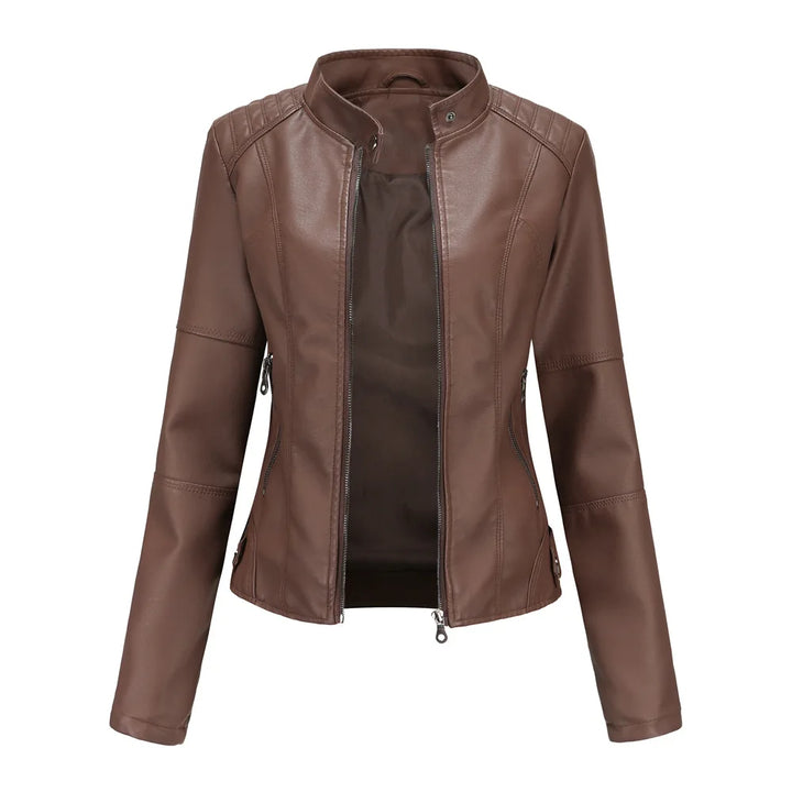 Jolien™ | Trendy leather jacket