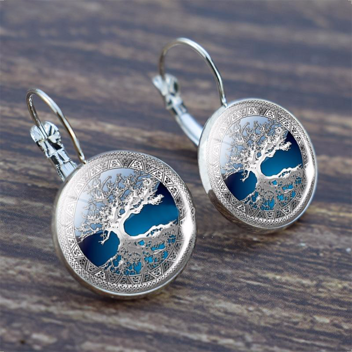 Eternal™ - Sterling Silver Tree of Life Earrings