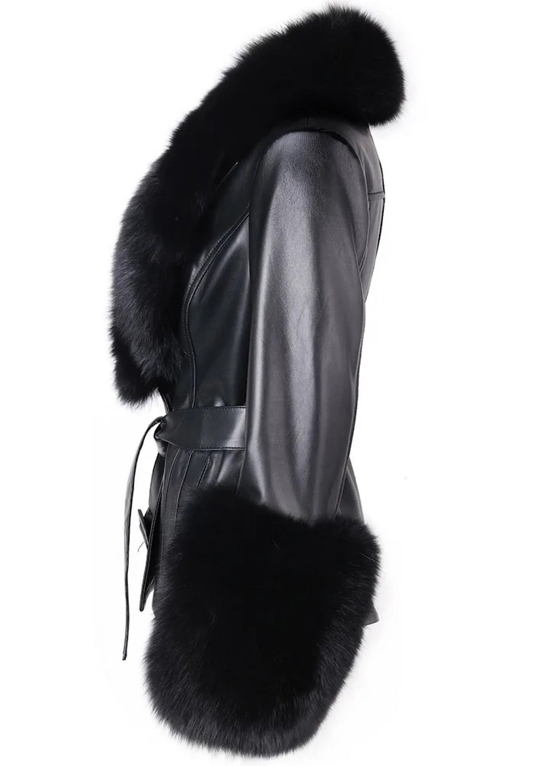 Emma™ - Leather Trench Jacket