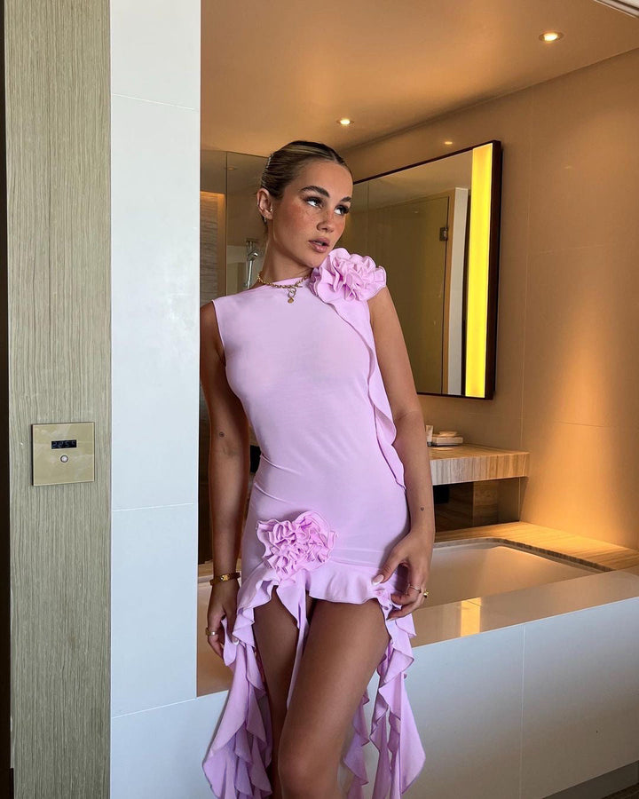 Kendra | Mesh Midi Dress