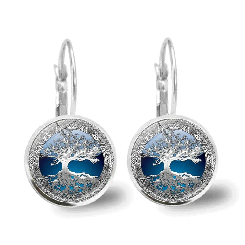 Eternal™ - Sterling Silver Tree of Life Earrings