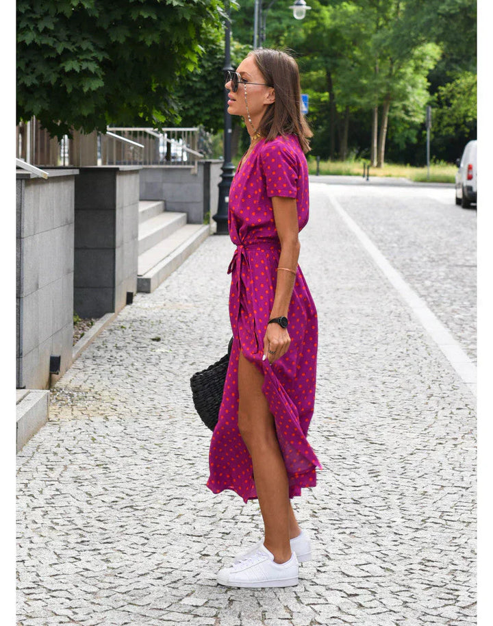 Eva™ | Women’s Stylish V-neck Dress