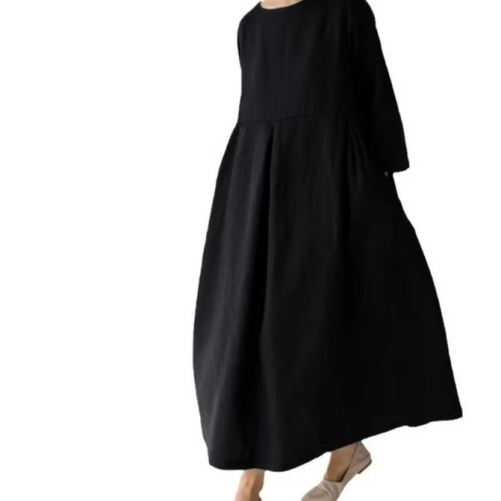 Julia Elegance™ – Long linen dress